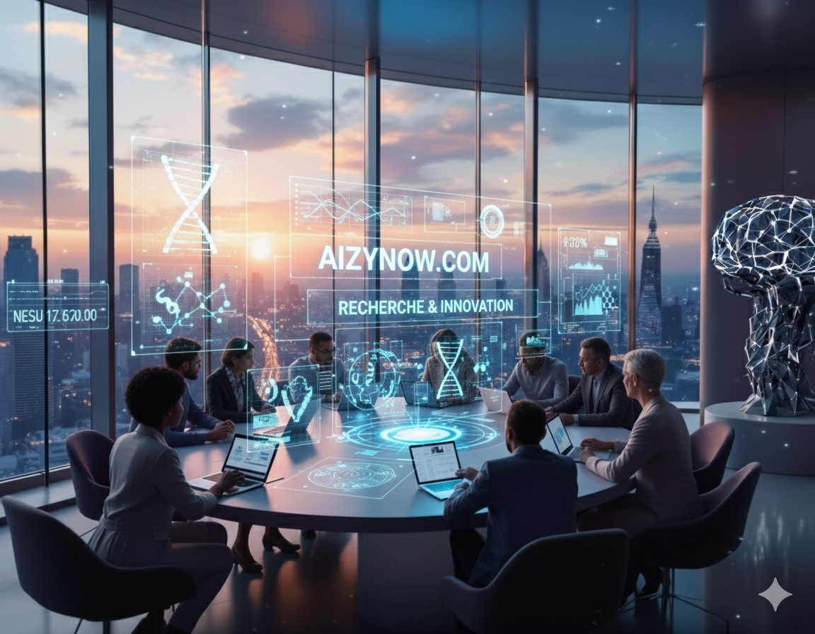 Illustration de la recherche et innovation chez AIzyNow